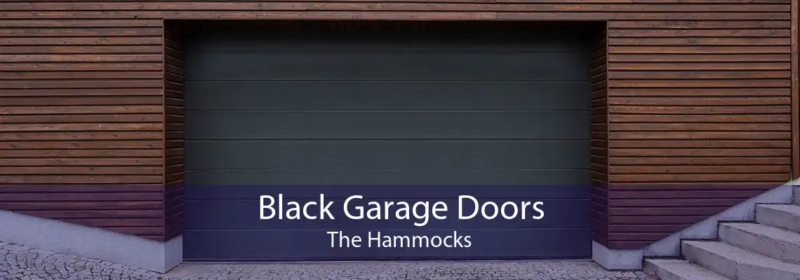 Black Garage Doors The Hammocks