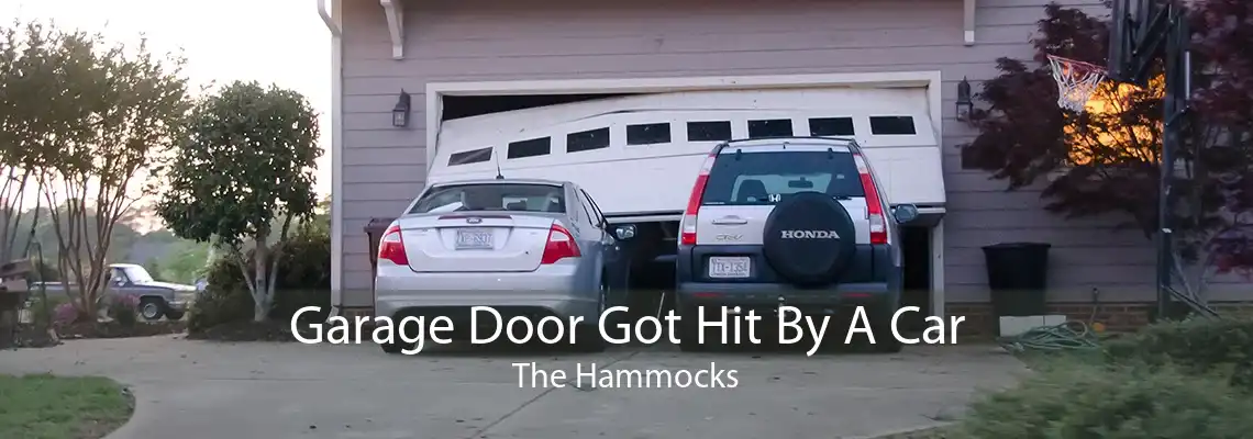Garage Door Got Hit By A Car The Hammocks