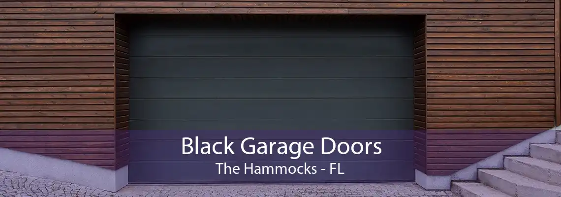 Black Garage Doors The Hammocks - FL